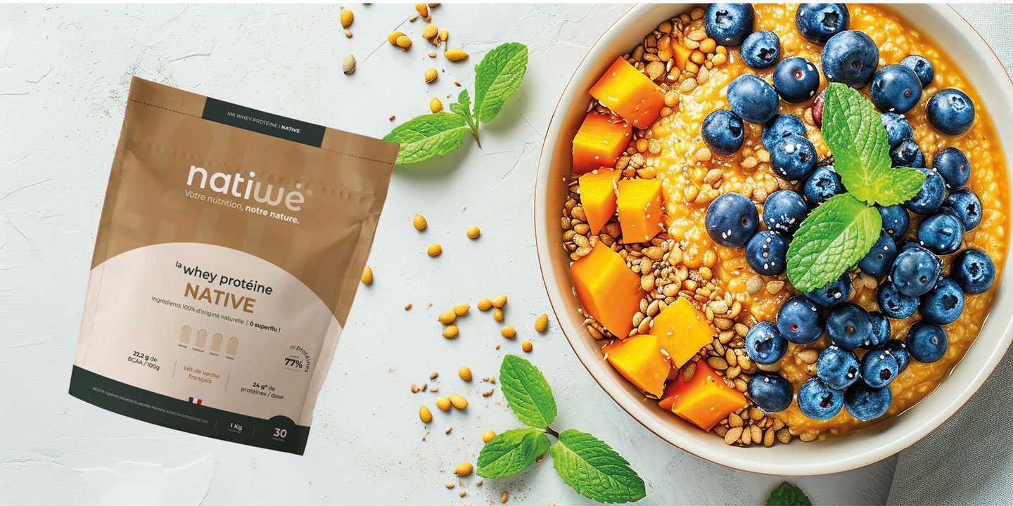 Natiwé's whey protein recipes