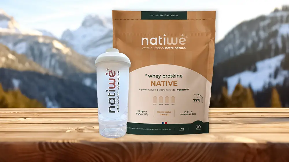 Natiwé la whey protéine concentrée efficace selon vos objectifs