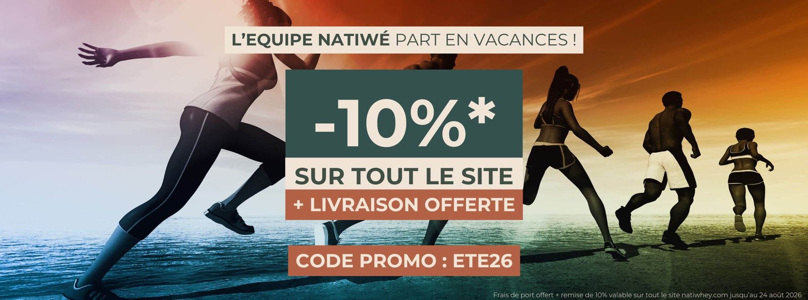 Notre gamme de whey protéines origine france et naturelle pour les sportifs